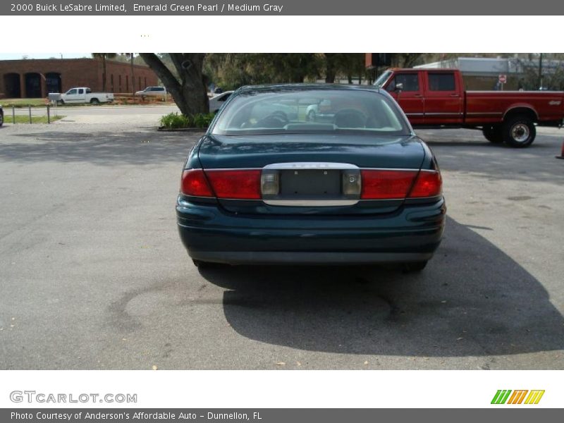 Emerald Green Pearl / Medium Gray 2000 Buick LeSabre Limited