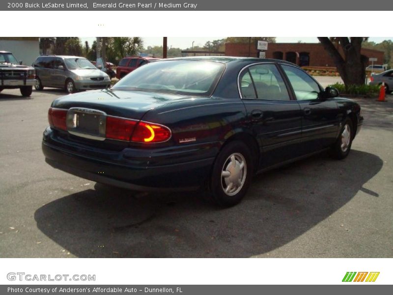 Emerald Green Pearl / Medium Gray 2000 Buick LeSabre Limited