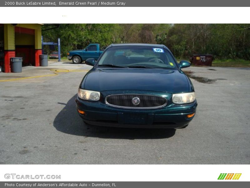 Emerald Green Pearl / Medium Gray 2000 Buick LeSabre Limited