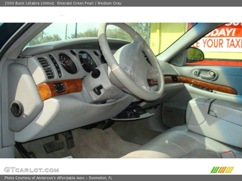 Emerald Green Pearl / Medium Gray 2000 Buick LeSabre Limited
