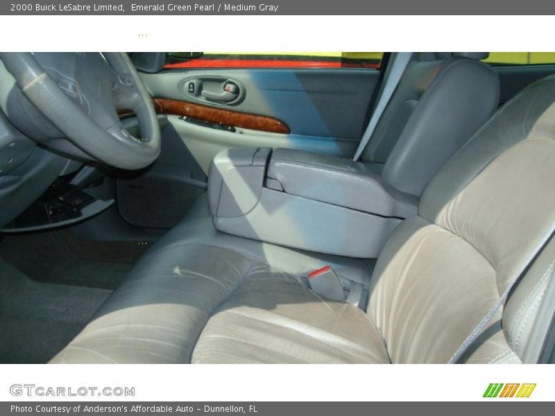 Emerald Green Pearl / Medium Gray 2000 Buick LeSabre Limited