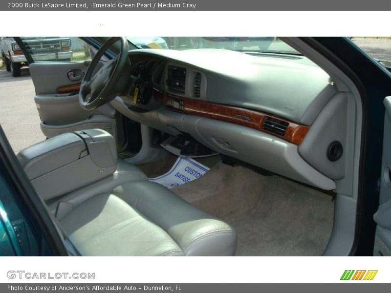 Emerald Green Pearl / Medium Gray 2000 Buick LeSabre Limited