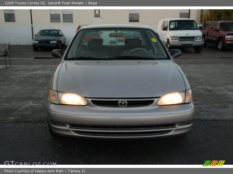 Sandrift Pearl Metallic / Beige 1998 Toyota Corolla VE