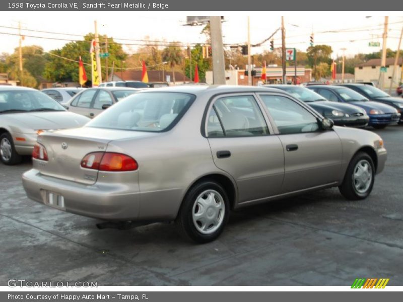 Sandrift Pearl Metallic / Beige 1998 Toyota Corolla VE