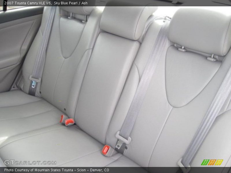 Sky Blue Pearl / Ash 2007 Toyota Camry XLE V6