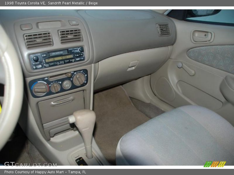 Sandrift Pearl Metallic / Beige 1998 Toyota Corolla VE