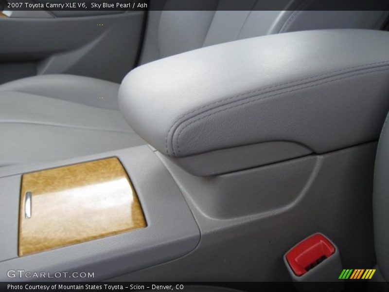 Sky Blue Pearl / Ash 2007 Toyota Camry XLE V6