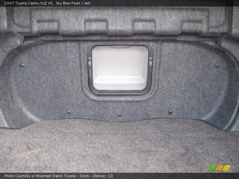 Sky Blue Pearl / Ash 2007 Toyota Camry XLE V6