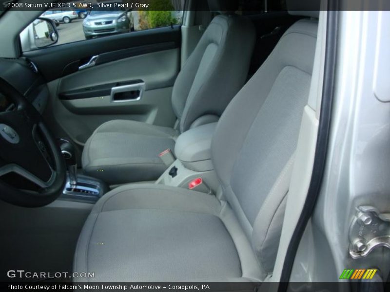Silver Pearl / Gray 2008 Saturn VUE XE 3.5 AWD