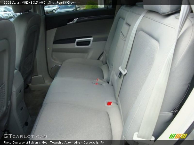 Silver Pearl / Gray 2008 Saturn VUE XE 3.5 AWD