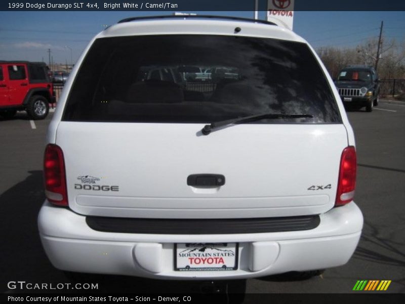 Bright White / Camel/Tan 1999 Dodge Durango SLT 4x4