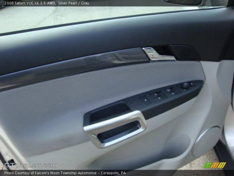 Silver Pearl / Gray 2008 Saturn VUE XE 3.5 AWD