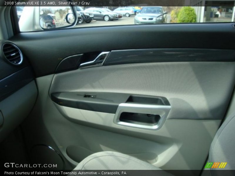 Silver Pearl / Gray 2008 Saturn VUE XE 3.5 AWD