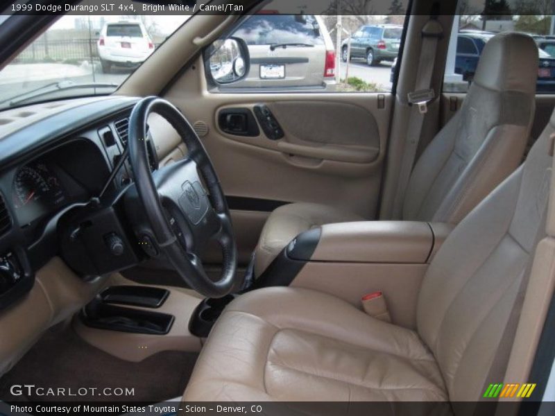 Bright White / Camel/Tan 1999 Dodge Durango SLT 4x4