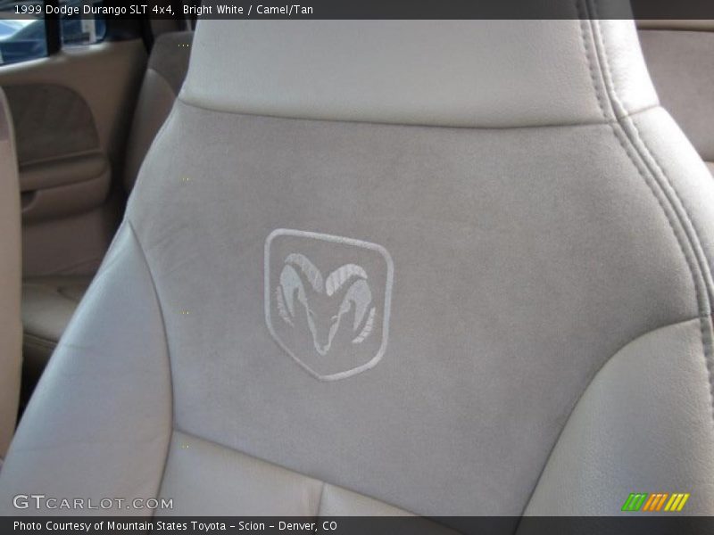 Bright White / Camel/Tan 1999 Dodge Durango SLT 4x4