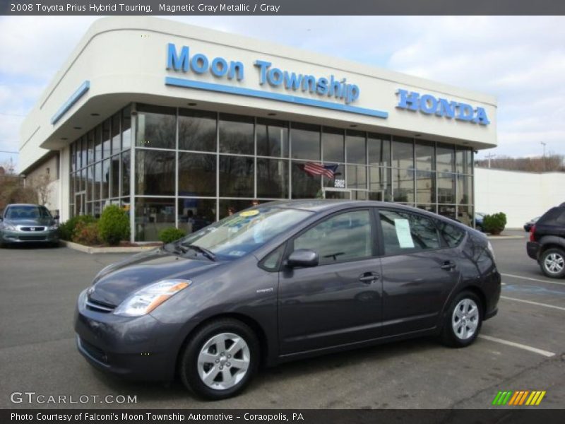 Magnetic Gray Metallic / Gray 2008 Toyota Prius Hybrid Touring