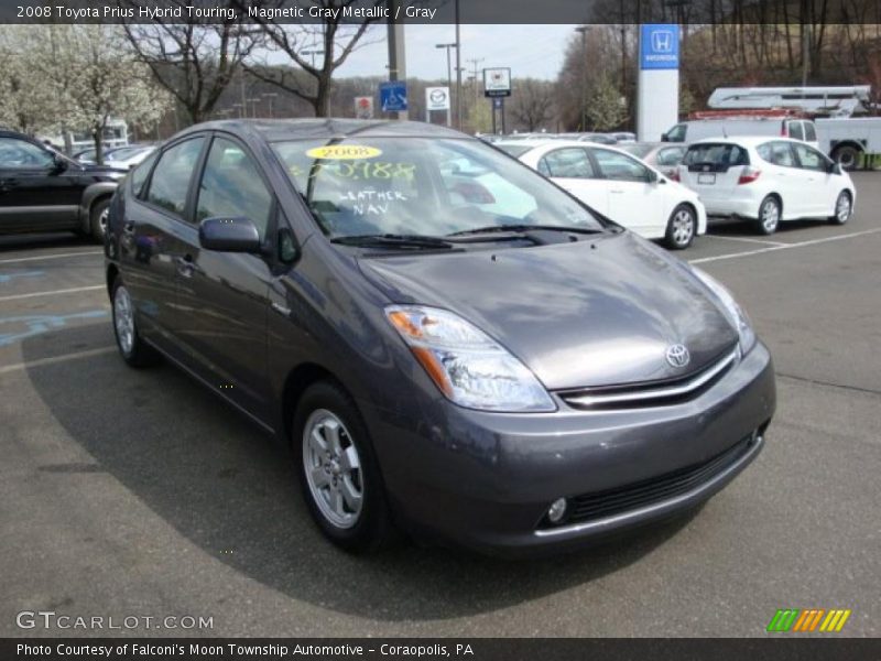 Magnetic Gray Metallic / Gray 2008 Toyota Prius Hybrid Touring