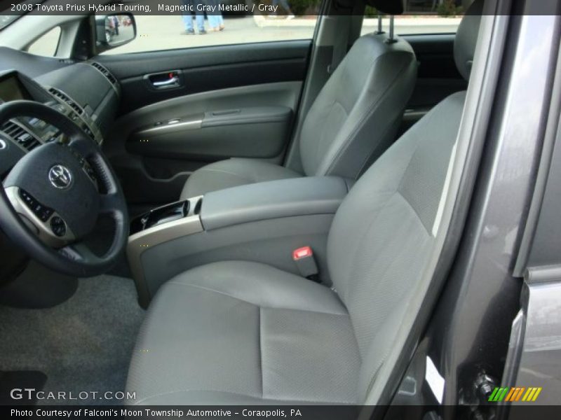 Magnetic Gray Metallic / Gray 2008 Toyota Prius Hybrid Touring