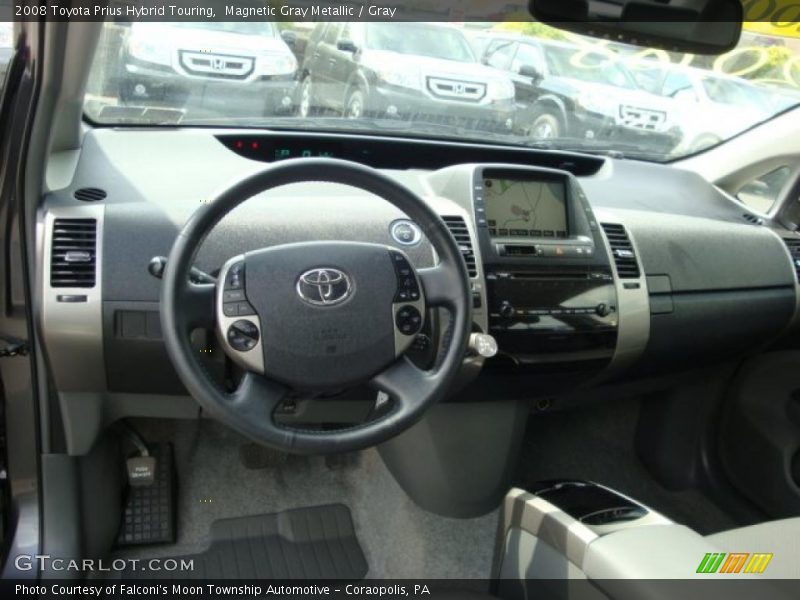 Magnetic Gray Metallic / Gray 2008 Toyota Prius Hybrid Touring