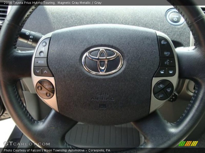 Magnetic Gray Metallic / Gray 2008 Toyota Prius Hybrid Touring