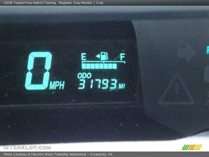 Magnetic Gray Metallic / Gray 2008 Toyota Prius Hybrid Touring