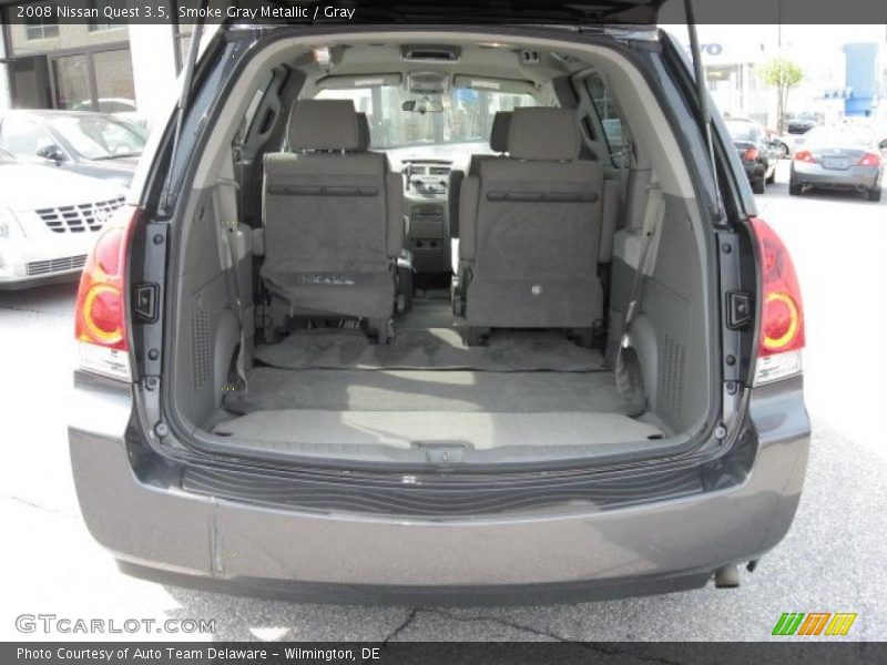 Smoke Gray Metallic / Gray 2008 Nissan Quest 3.5