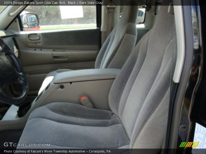 Black / Dark Slate Gray 2004 Dodge Dakota Sport Club Cab 4x4