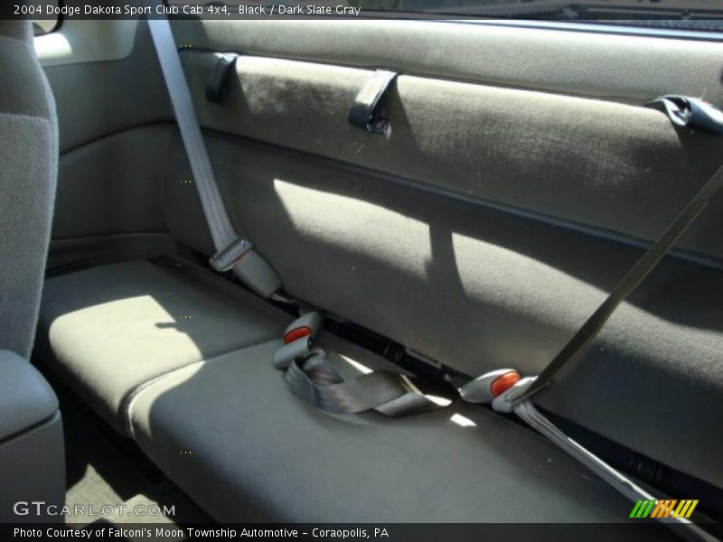 Black / Dark Slate Gray 2004 Dodge Dakota Sport Club Cab 4x4