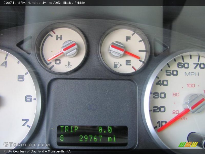 Black / Pebble 2007 Ford Five Hundred Limited AWD