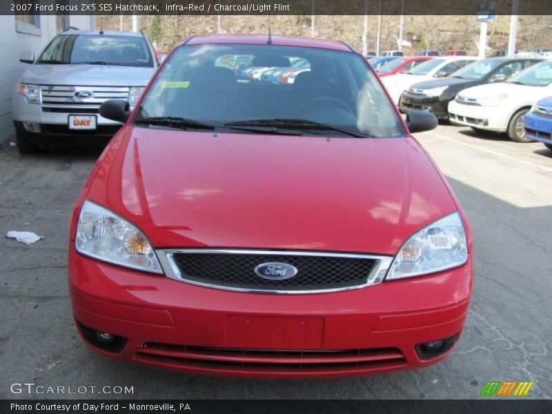 Infra-Red / Charcoal/Light Flint 2007 Ford Focus ZX5 SES Hatchback
