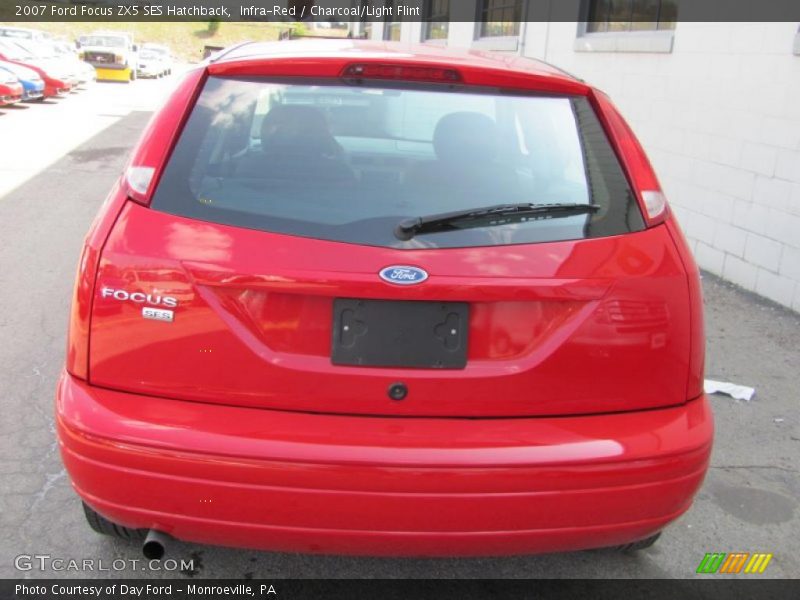 Infra-Red / Charcoal/Light Flint 2007 Ford Focus ZX5 SES Hatchback