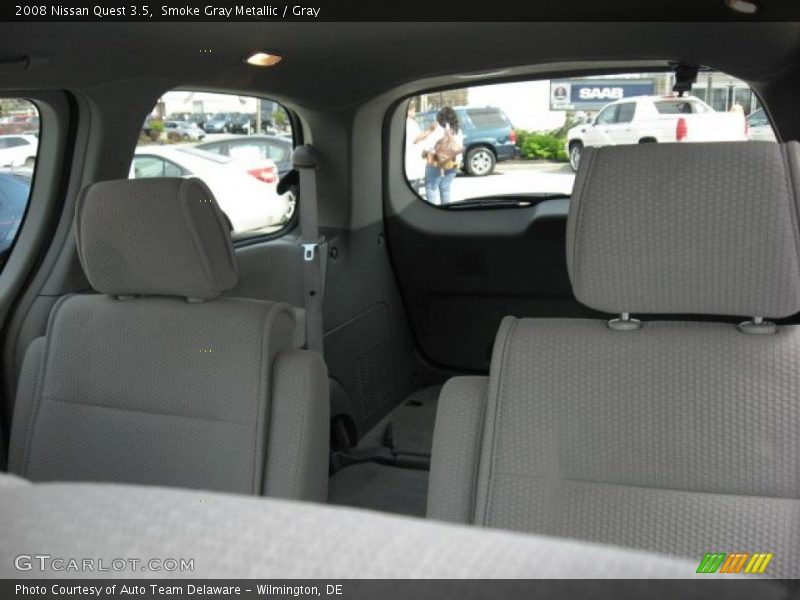 Smoke Gray Metallic / Gray 2008 Nissan Quest 3.5