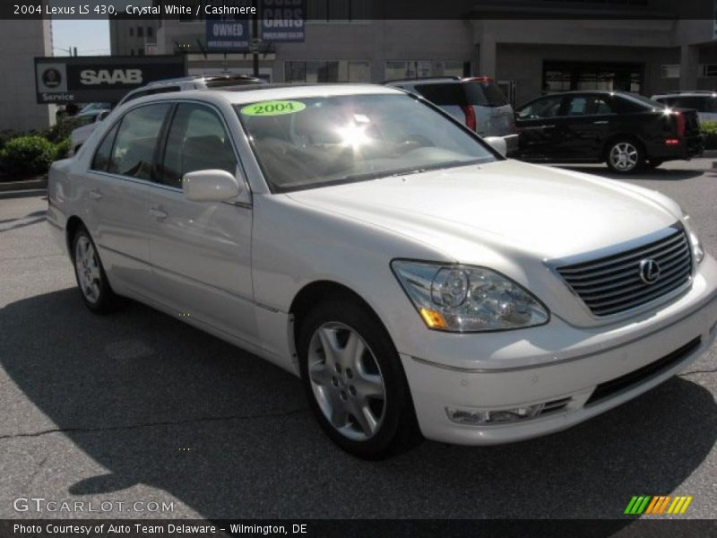 Crystal White / Cashmere 2004 Lexus LS 430