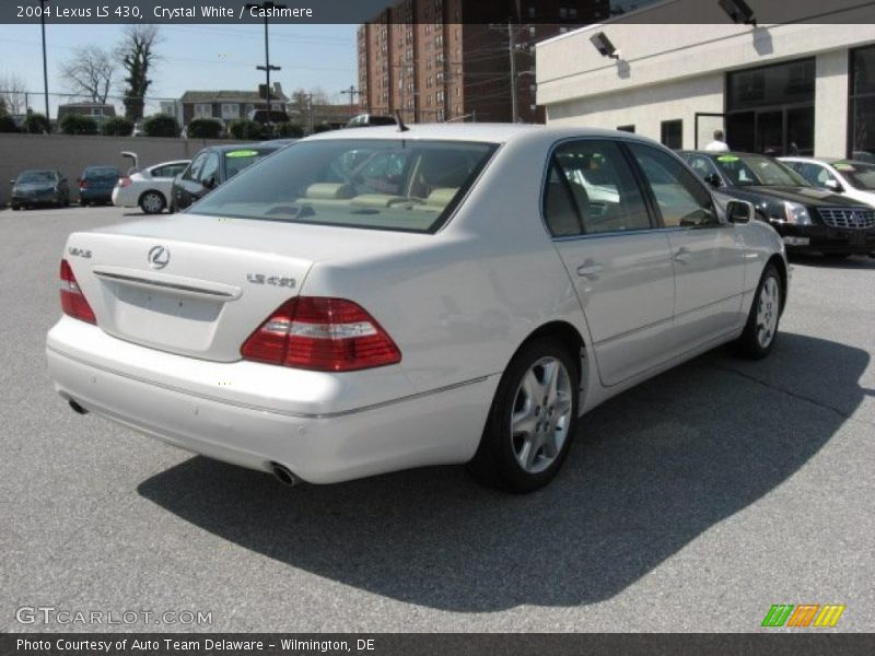 Crystal White / Cashmere 2004 Lexus LS 430