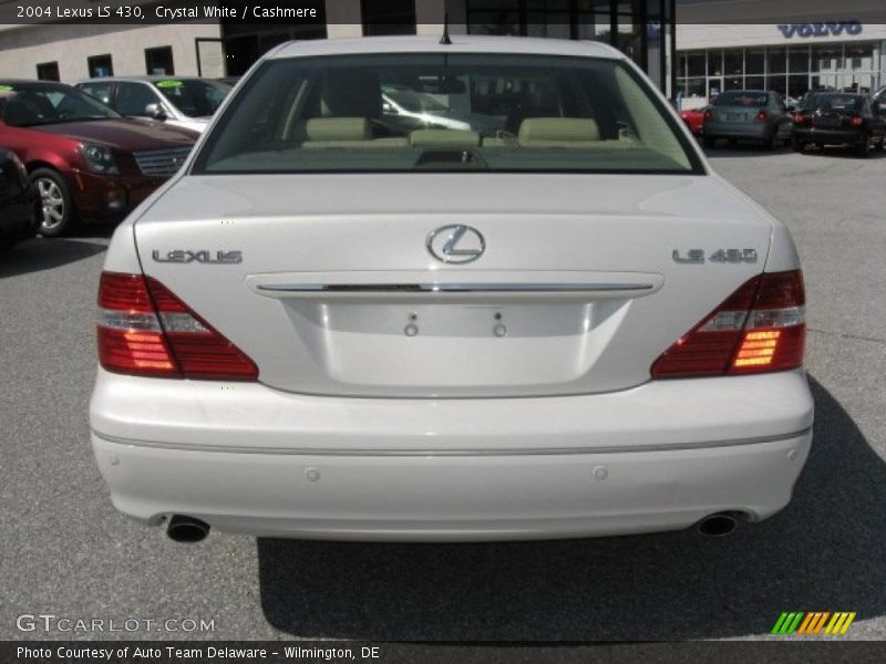 Crystal White / Cashmere 2004 Lexus LS 430