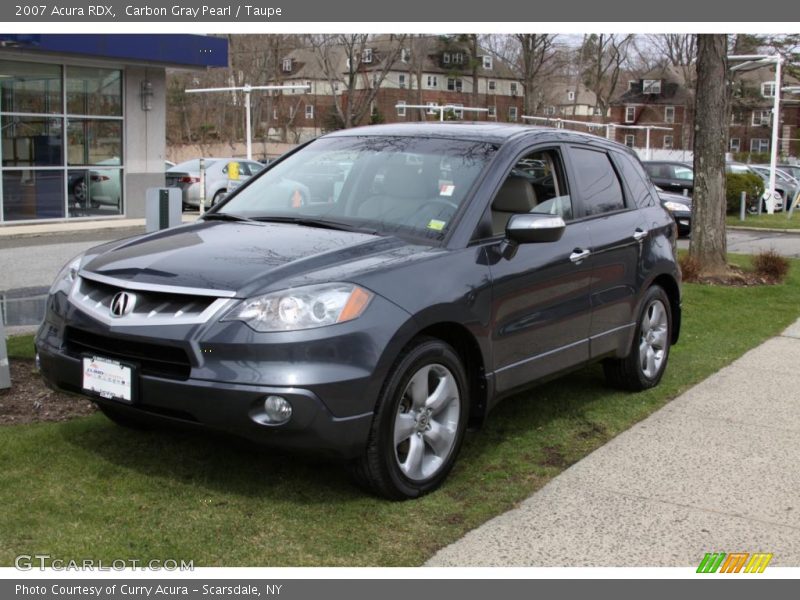 Carbon Gray Pearl / Taupe 2007 Acura RDX