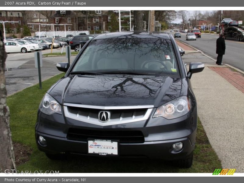 Carbon Gray Pearl / Taupe 2007 Acura RDX
