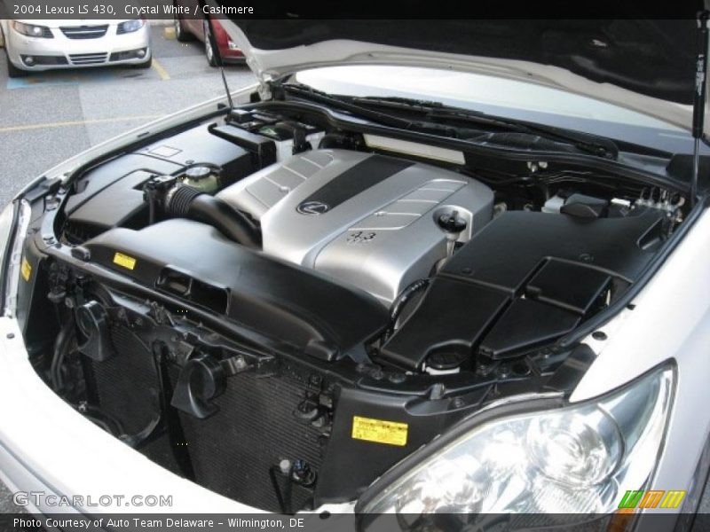 Crystal White / Cashmere 2004 Lexus LS 430