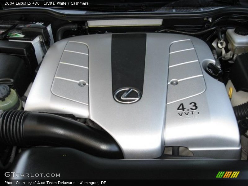 Crystal White / Cashmere 2004 Lexus LS 430