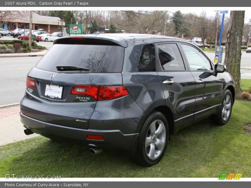 Carbon Gray Pearl / Taupe 2007 Acura RDX