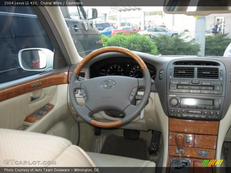 Crystal White / Cashmere 2004 Lexus LS 430