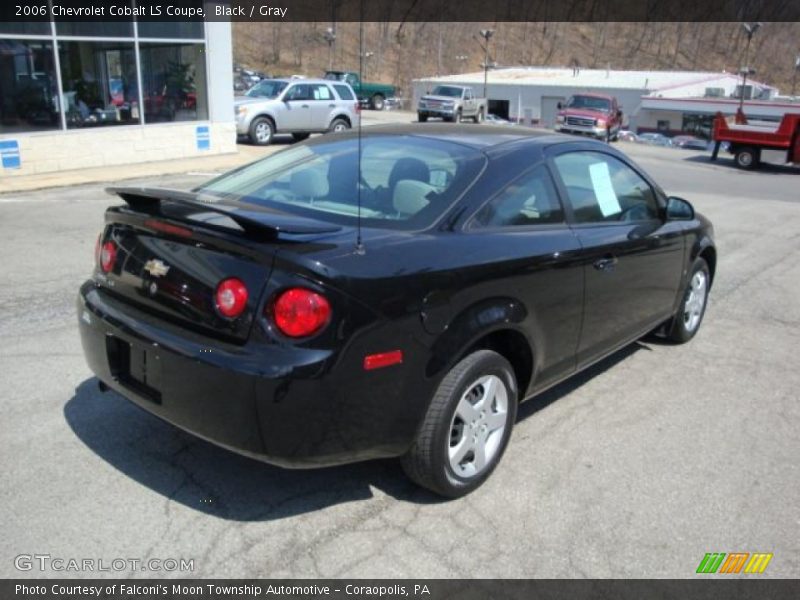 Black / Gray 2006 Chevrolet Cobalt LS Coupe