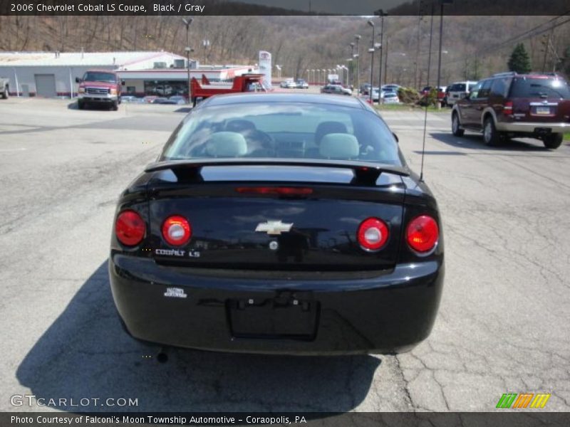 Black / Gray 2006 Chevrolet Cobalt LS Coupe