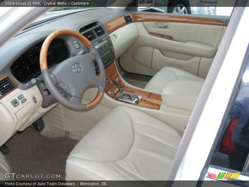 Crystal White / Cashmere 2004 Lexus LS 430