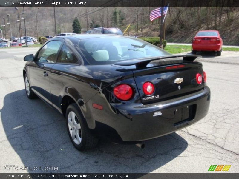 Black / Gray 2006 Chevrolet Cobalt LS Coupe
