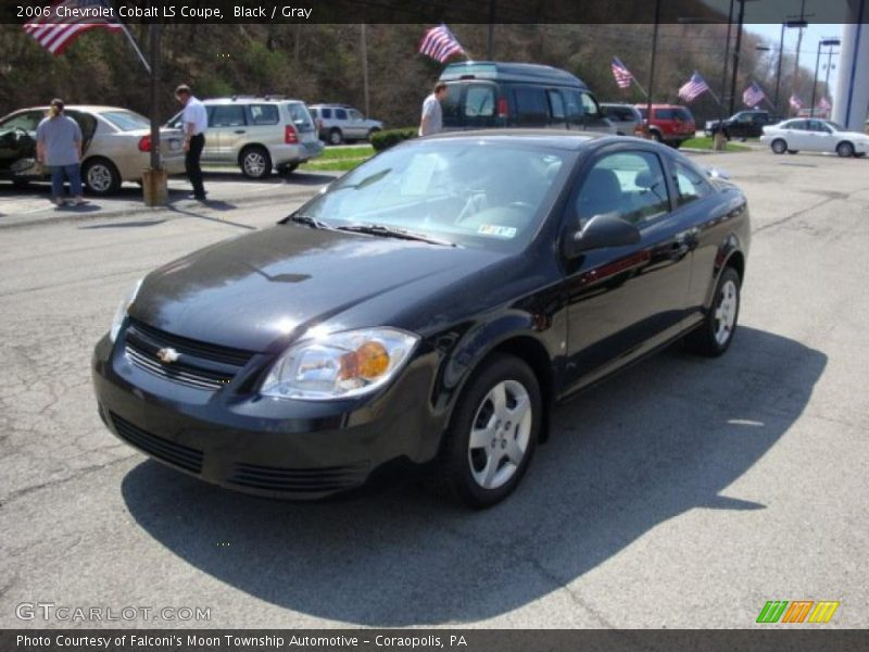 Black / Gray 2006 Chevrolet Cobalt LS Coupe