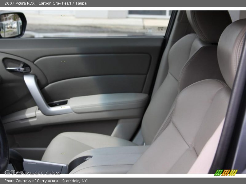 Carbon Gray Pearl / Taupe 2007 Acura RDX