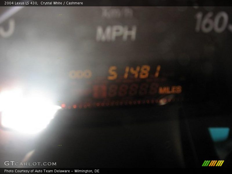 Crystal White / Cashmere 2004 Lexus LS 430