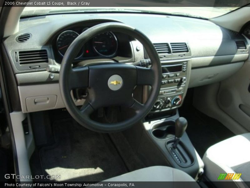 Black / Gray 2006 Chevrolet Cobalt LS Coupe