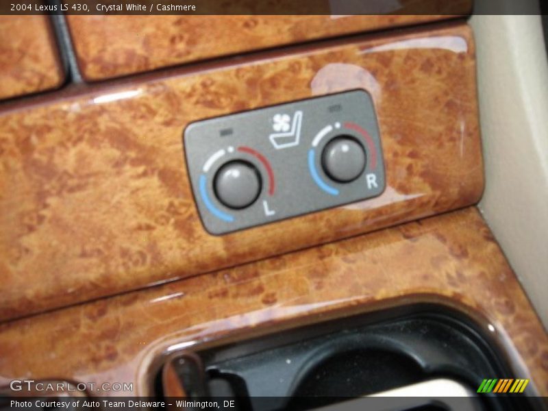 Crystal White / Cashmere 2004 Lexus LS 430